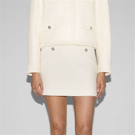 gucci boucle mini skirt size 36|Gucci Skirts for Women .